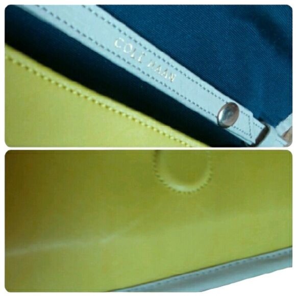 NWT Cole Haan woven leather crossbody clutch - Picture 4 of 4